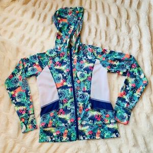 EUC Girls RBX Activewear Full-zip Hoodie - size M(10-12)